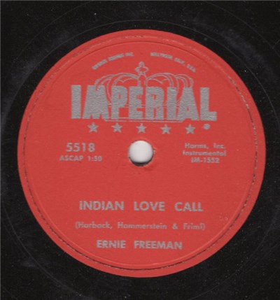 Ernie Freeman - Indian Love Call / Summer Serenade download mp3 flac