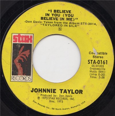 Johnnie Taylor - I Believe In You (You Believe In Me) / Love Depression download mp3 flac