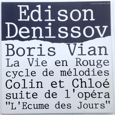 Edison Denisov , Boris Vian - La Vie En Rouge / Colin Et Chloé download mp3 flac