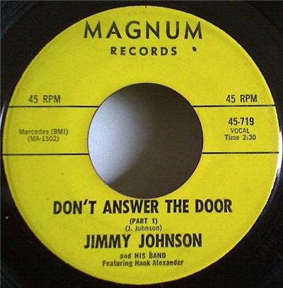 Jimmy Johnson And His Band Featuring Hank Alexander - Don't Answer The Door download mp3 flac