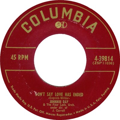 Johnnie Ray - Don't Say Love Has Ended download mp3 flac