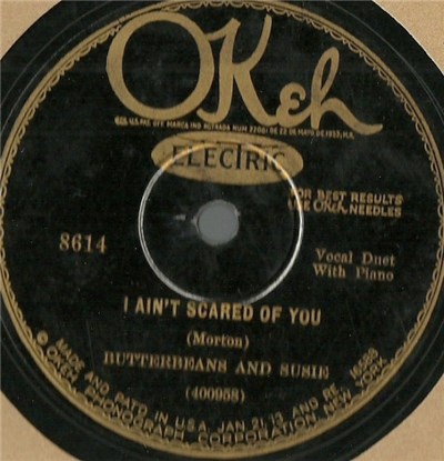 Butterbeans And Susie - I Ain't Scared Of You / Fast Fadin' Papa download mp3 flac