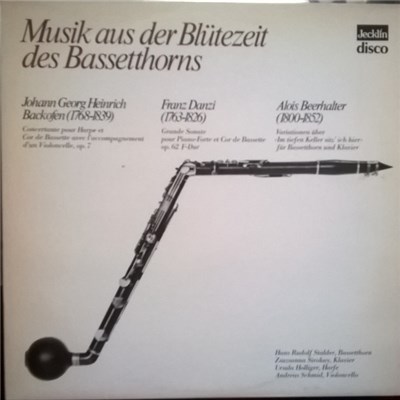 Johann Georg Heinrich Backofen, Franz Danzi, Alois Beerhalter - Musik Aus Der Blütezeit Des Bassetthorns download mp3 flac