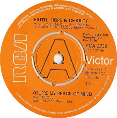 Faith, Hope & Charity - You're My Peace Of Mind download mp3 flac