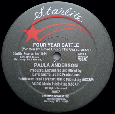 Paula Anderson - Four Year Battle download mp3 flac