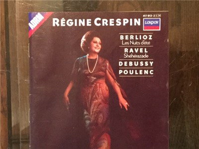 Régine Crespin, Ernest Ansermet, John Wustman, Hector Berlioz, Maurice Ravel, Claude Debussy, Francis Poulenc, L'Orchestre De La Suisse Romande - Les Nuits D'Été—Shéhérazade—Trois chansons De Bilitis—Chansons D’Orkenis-Deux Poemes De Louis Aragon download mp3 flac