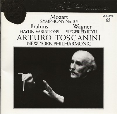 Mozart / Brahms / Wagner - Arturo Toscanini, New York Philharmonic - Symphony No. 35 / Haydn Variations / Siegfried Idyll download mp3 flac