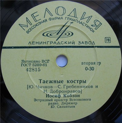 Иосиф Кобзон - Таежные Костры / У Меня В Рюкзаке download mp3 flac