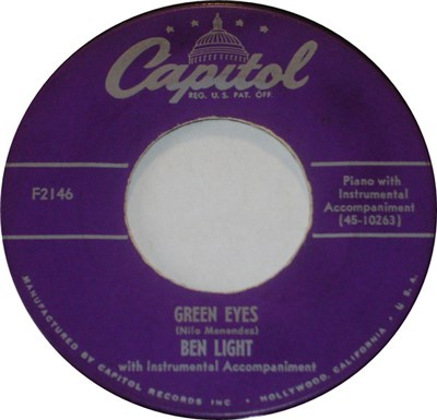 Ben Light - Green Eyes / I Want My Mama (Mamá Yo Quiero) download mp3 flac