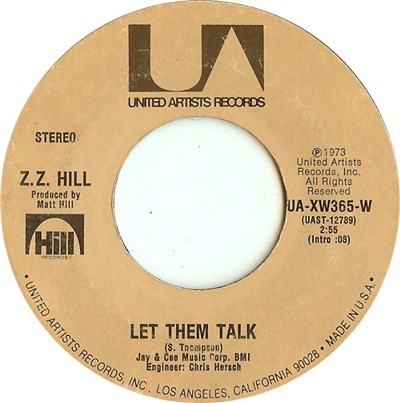 Z.Z. Hill - Let Them Talk download mp3 flac