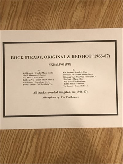 Various - Rock Steady, Original & Red Hot (1966-67) download mp3 flac