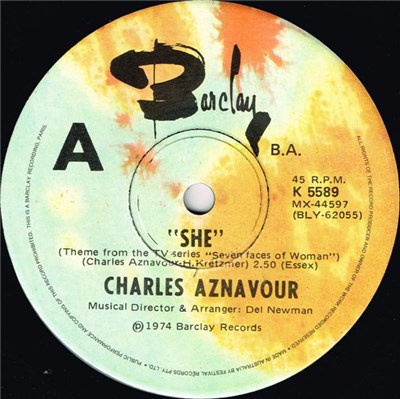 Charles Aznavour - She download mp3 flac