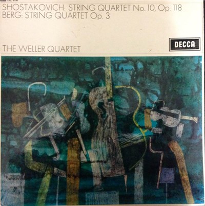 Shostakovich, Berg / The Weller Quartet - Shostakovich String Quartet No.10, Op. 118 / Berg: String Quartet Op. 3 download mp3 flac
