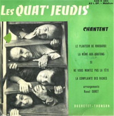 Les Quat' Jeudis - Le Planteur De Rhubarbe download mp3 flac