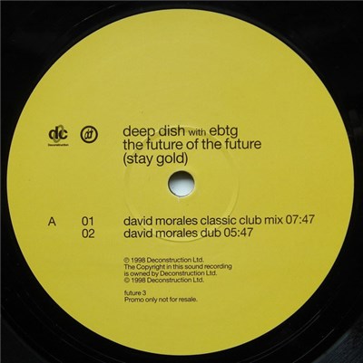Deep Dish With EBTG - The Future Of The Future (Stay Gold) download mp3 flac