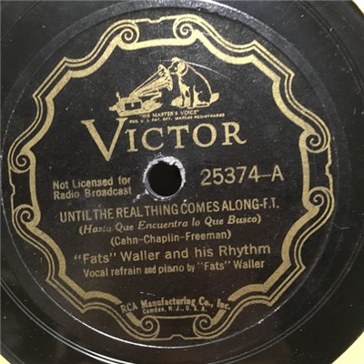 "Fats" Waller And His Rhythm - Until The Real Thing Comes Along / I'm Crazy About My Baby download mp3 flac