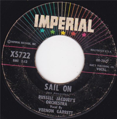 Vernon Garrett - Sail On / You're Gonna Be Paid download mp3 flac