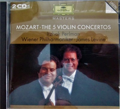 Mozart, Itzhak Perlman, James Levine , Wiener Philharmoniker - Mozart - The 5 Violin Concertos download mp3 flac