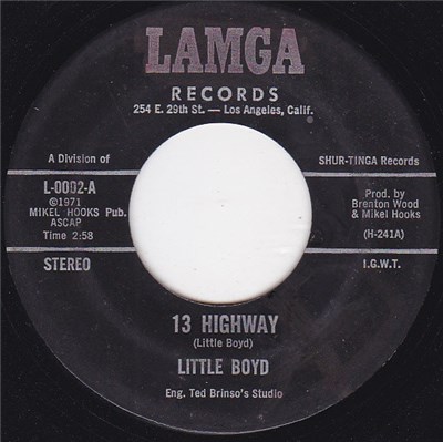 Little Boyd - 13 Highway / Ron-De-View 36 download mp3 flac