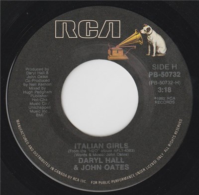 Daryl Hall & John Oates - Italian Girls download mp3 flac