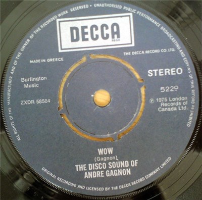 Disco Sound Of Andre Gagnon - Wow download mp3 flac