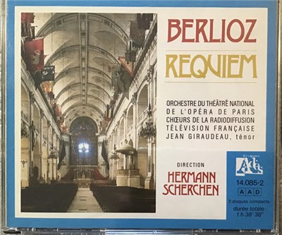 Hector Berlioz - Orchestre Du Théâtre National De L'Opéra De Paris, Choeurs De La Radiodiffusion Télévision Française, Jean Giraudeau , Direction Hermann Scherchen - Requiem download mp3 flac