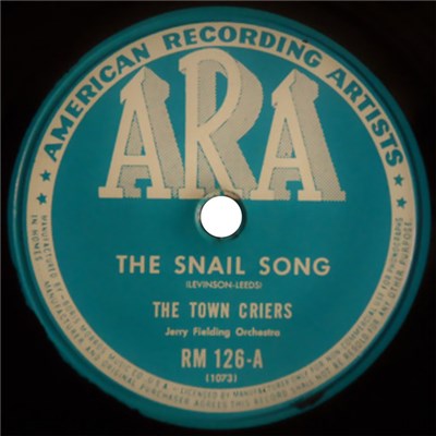The Town Criers - The Snail Song / Kiss Me Hello download mp3 flac