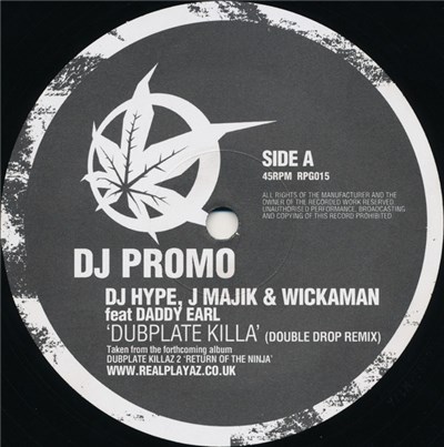 DJ Hype, J Majik & Wickaman Feat Daddy Earl - Dubplate Killa (Double Drop Remix) / Look To The Future (TC Remix) download mp3 flac