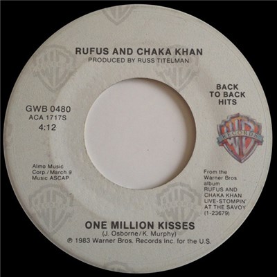 Rufus And Chaka Khan - One Million Kisses / Ain't Nobody download mp3 flac