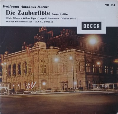 Wolfgang Amadeus Mozart, Hilde Güden, Wilma Lipp, Leopold Simoneau, Walter Berry, Wiener Philharmoniker, Karl Böhm - Die Zauberflöte Ausschnitte download mp3 flac