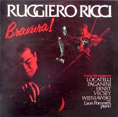 Ruggiero Ricci With Leon Pommers - Bravura! - Virtuoso Showstoppers By Locatelli, Paganini, Ernst, Vecsey, Wieniawski download mp3 flac