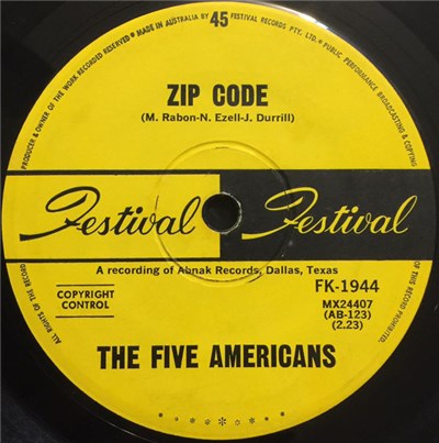 The Five Americans - Zip Code download mp3 flac