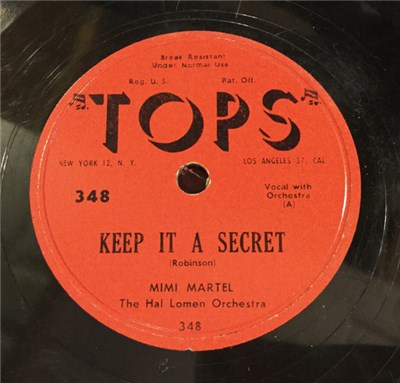 Mimi Martel / The Hal Lomen Orchestra - Keep It A Secret / Yours (Quiereme Mucho) download mp3 flac