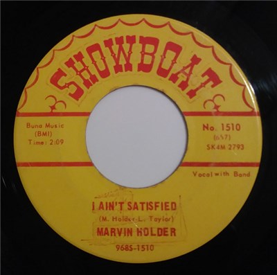 Marvin Holder - 'I Ain't Satisfied' / 'Locked Outside Of Paradise' download mp3 flac