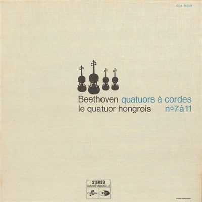 Beethoven, Le Quatuor Hongrois - Quatuors À Cordes N° 7 À 11 download mp3 flac