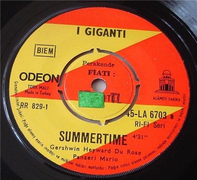 I Giganti - Summertime / Un Uomo Va download mp3 flac