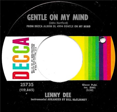 Lenny Dee - Gentle On My Mind download mp3 flac