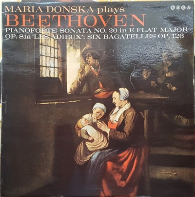Beethoven, Maria Donska - Maria Donska Plays Beethoven (Pianoforte Sonata No. 26 In E Flat Major Op. 81a / 'Les Adieux': Six Bagatelles Op. 126) download mp3 flac