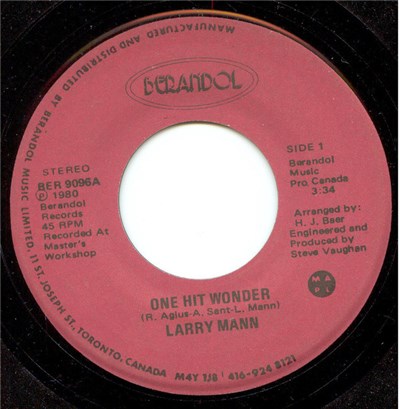 Larry Mann - One Hit Wonder download mp3 flac