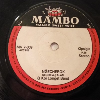 Segeri A. Talam & Koi Longet Band - Sosimo / Ngecherok download mp3 flac