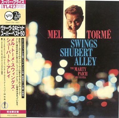Mel Tormé / The Marty Paich Orchestra - Swings Shubert Alley download mp3 flac