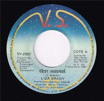 Liza Brady - C'est Insensé download mp3 flac