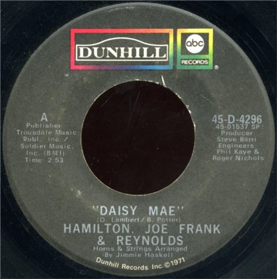 Hamilton, Joe Frank & Reynolds - Daisy Mae download mp3 flac