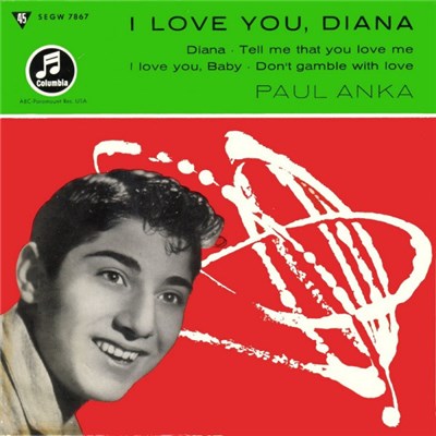 Paul Anka - I Love You, Diana download mp3 flac