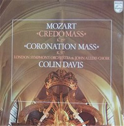 Mozart - London Symphony Orchestra & Chorus, John Alldis Choir, John Constable - Colin Davis - « Credo Mass » K.257 « Coronation Mass » K.317 download mp3 flac