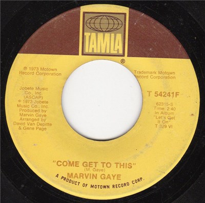 Marvin Gaye - Come Get To This / Distant Lover download mp3 flac