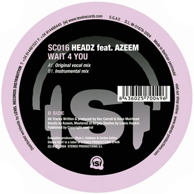Headz feat. Azeem - Wait 4 You download mp3 flac