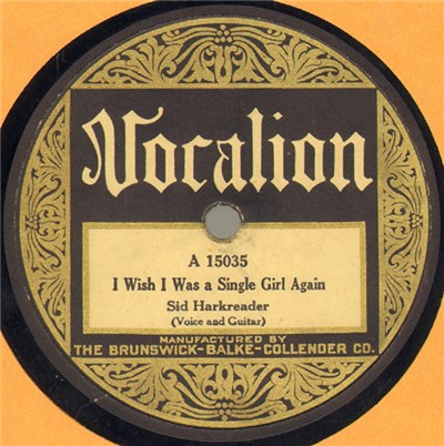 Sid Harkreader - I Wish I Was A Single Girl Again / New River Train download mp3 flac