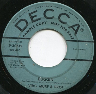 Virg, Murf & Prof - Buggin' / Way Out download mp3 flac