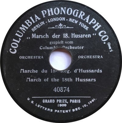 Columbia Orchester - Marsch Der 18. Husaren download mp3 flac